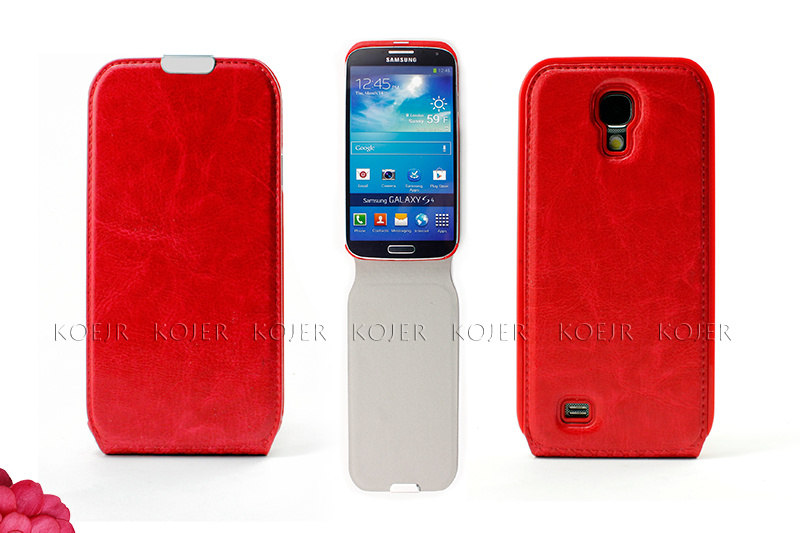 for Samsung Galaxy S4 Case, for Samsung Galaxy S4 Flip Cover Case, S View Case Open Window