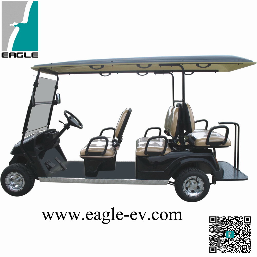 Electric Utility Cars Eg2048ksf, 6 Person with The Rear Seat)