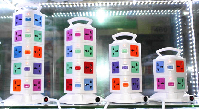 11 Hole 2 Power Extension Socket with CE