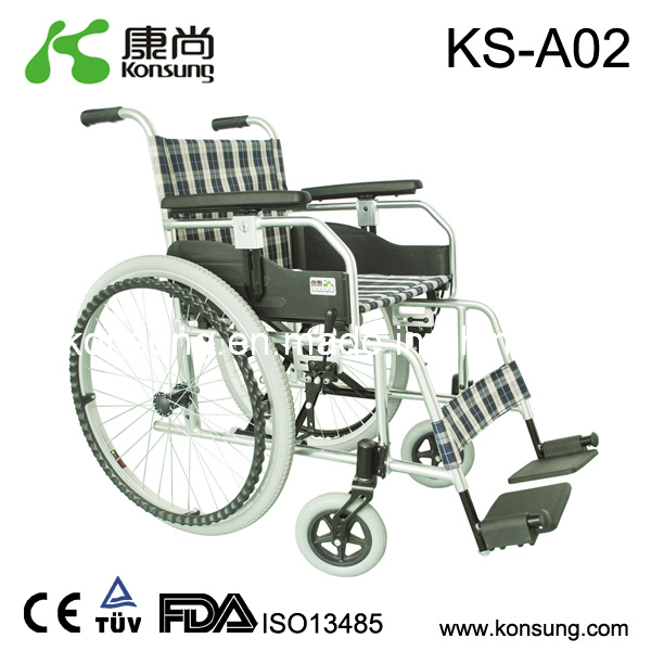 Manual Aluminum Wheelchair (KS-A02)