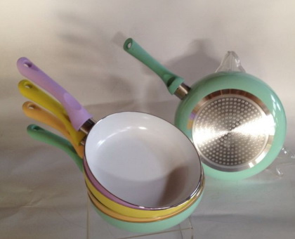 Kitchenware Colorful Pan with Ceramic Coating