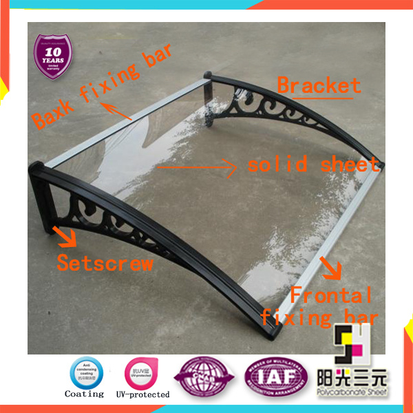 Window Awning, Polycarbonate Window Awning, PC Window Awning