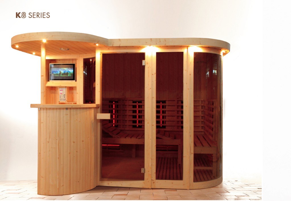 Modern Far Infrared Sauna Room (01-K8)