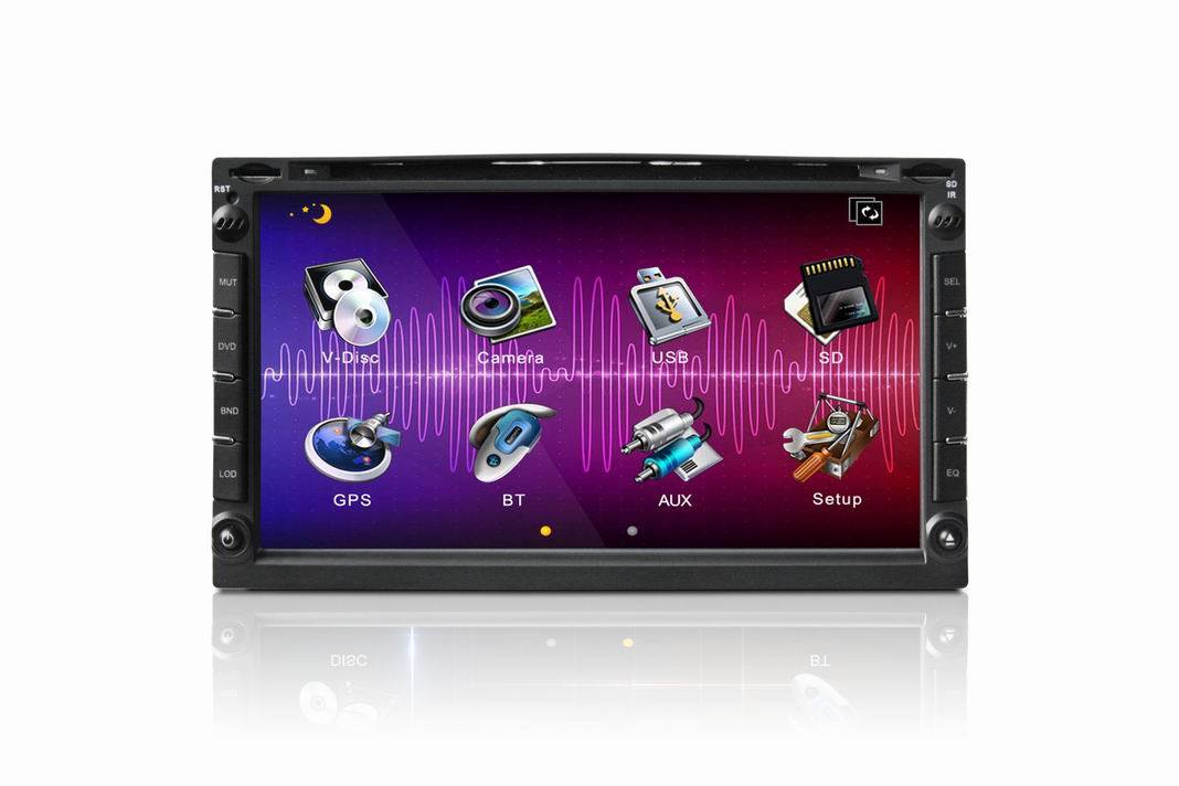 Car DVD for Wince 6.0 System Car GPS Navigation System GPS/ Bluetooth Free Video X China
