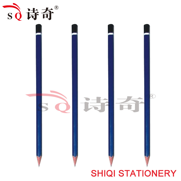 China Pencils Natural Black with Eraser School Stationery Pencil