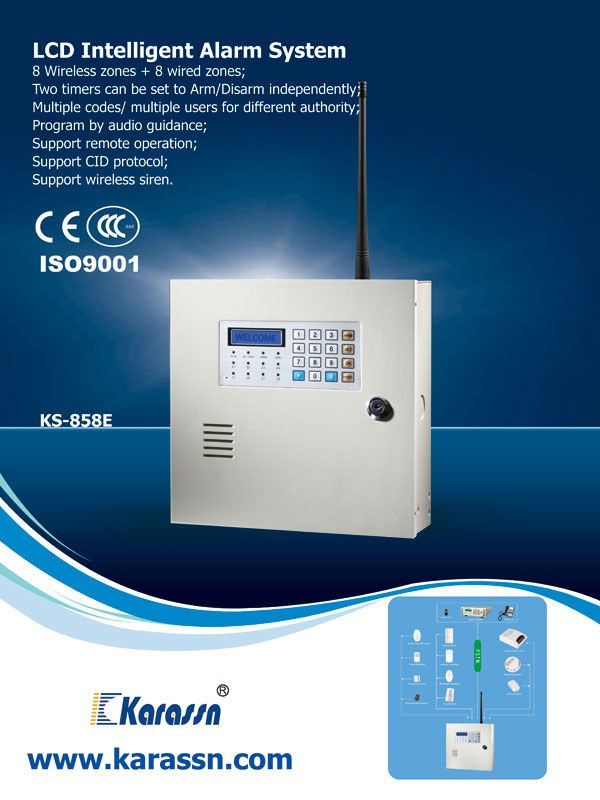 Wireless Network Auto Dail Fire Alarm