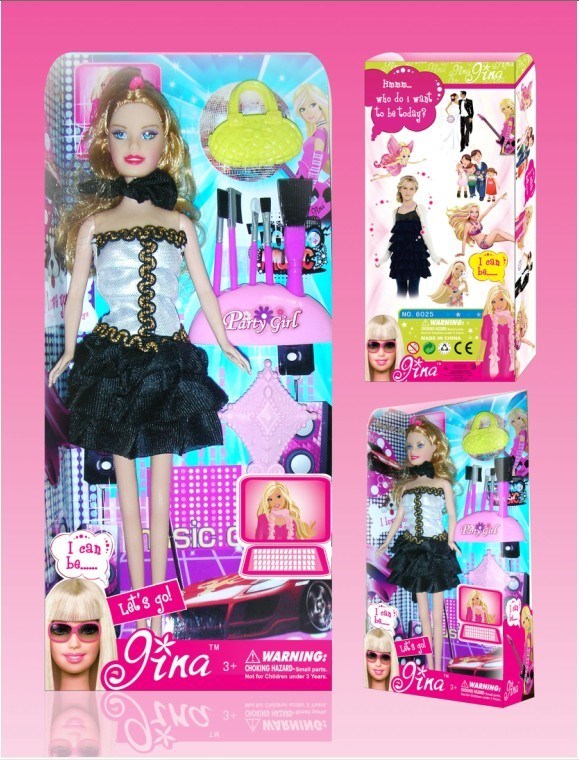 CE Approved Promotion Fashion Doll Toys, Doll Accessories. (Q39003)