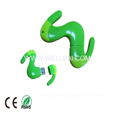PVC Cartoon USB Flash Disk, High Quality USB Flash Disk
