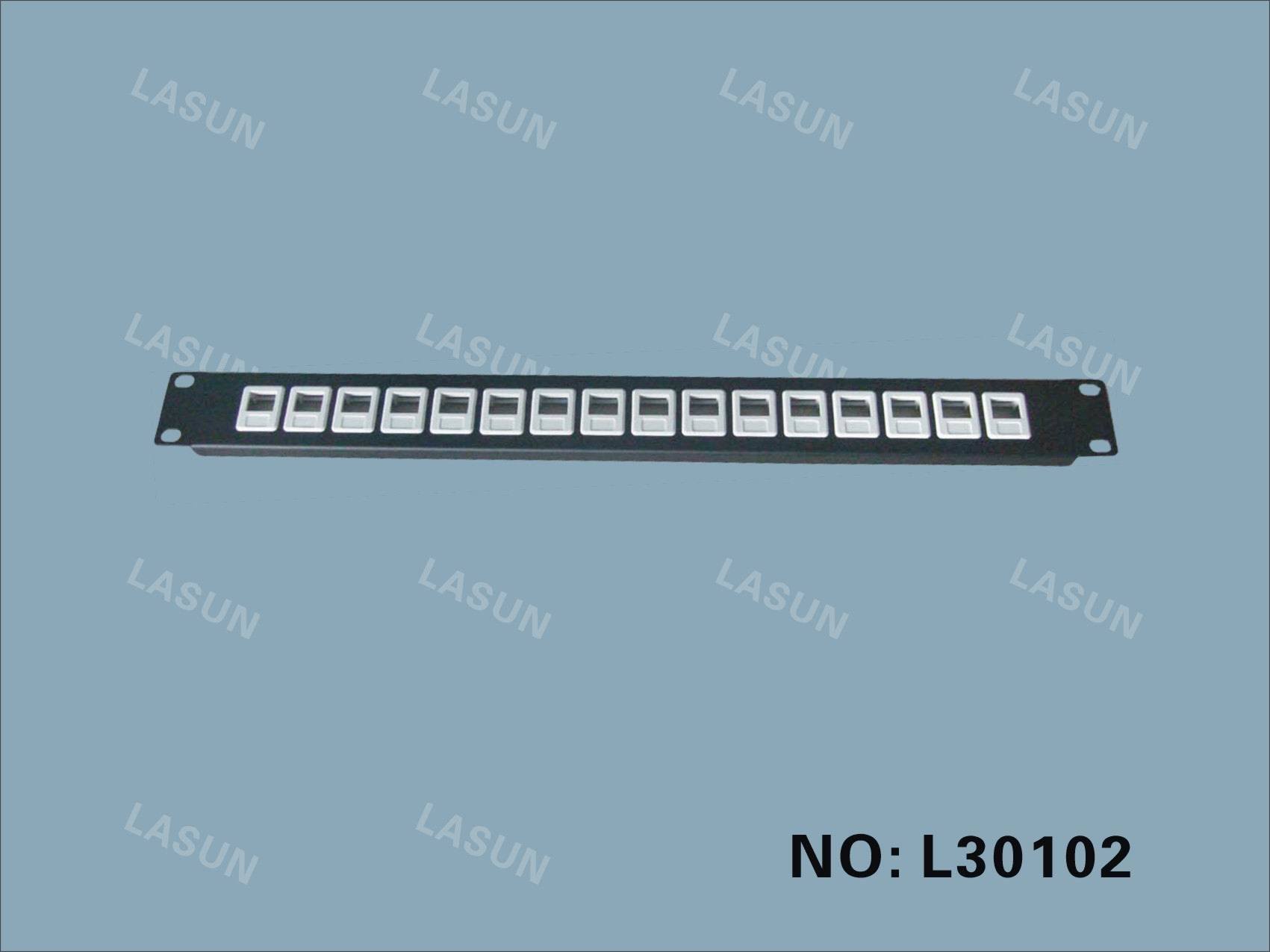 16 Port UTP Patch Panel (L30102)