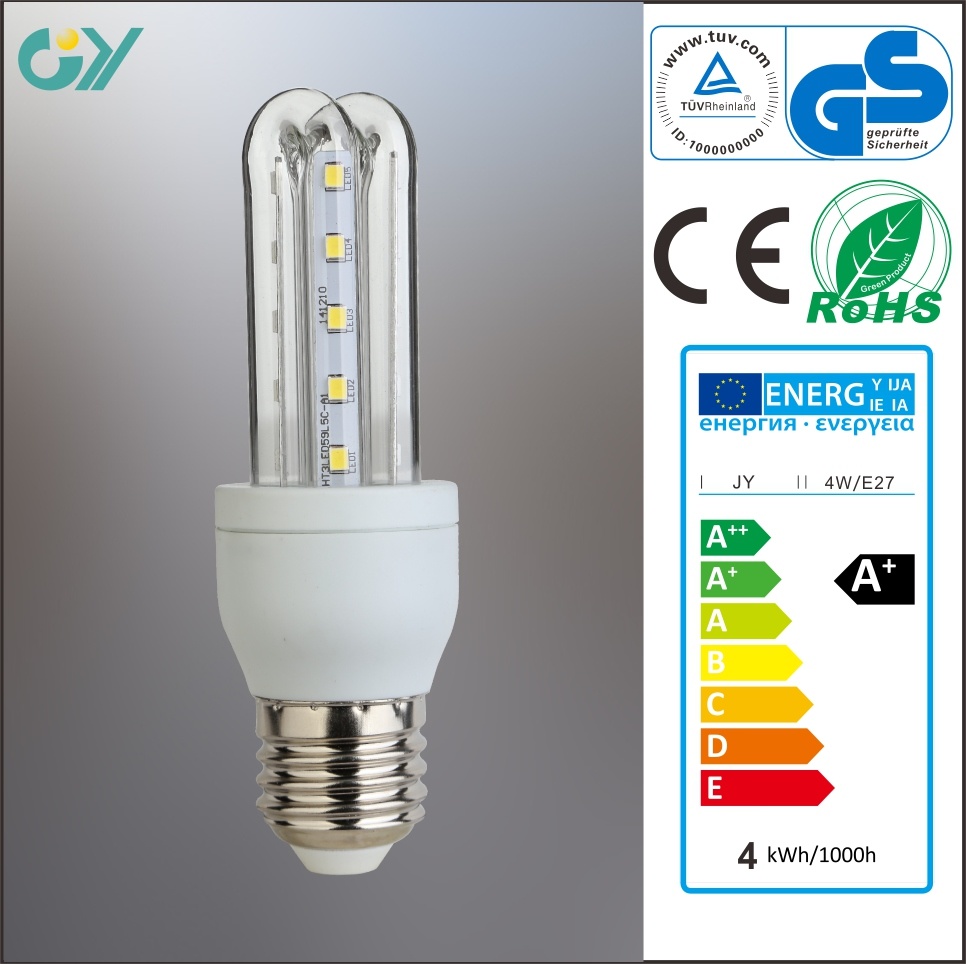 E27 2u 3000k 8W 360 Degree LED Light Bulb