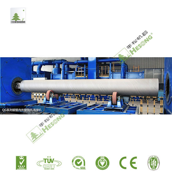 Stainless Steel Pipe Blast Cleaning Machine