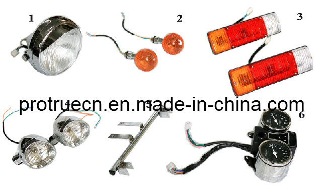 Spare Parts of Tricycle with Lights