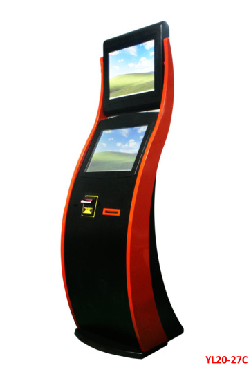 Latest Dual-Screen Koisk/ Query Kiosk with Second Display