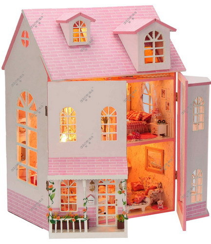 3D Puzzle, Dollhouse, DIY House (130-09)
