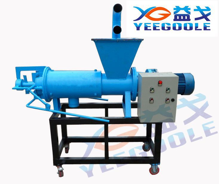 Solids-Liquid Separator, Screw Press Cow Manure Dewatering Machine, Dewater Equipment