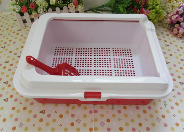 Small Size Two-Layer Cat Litter Box