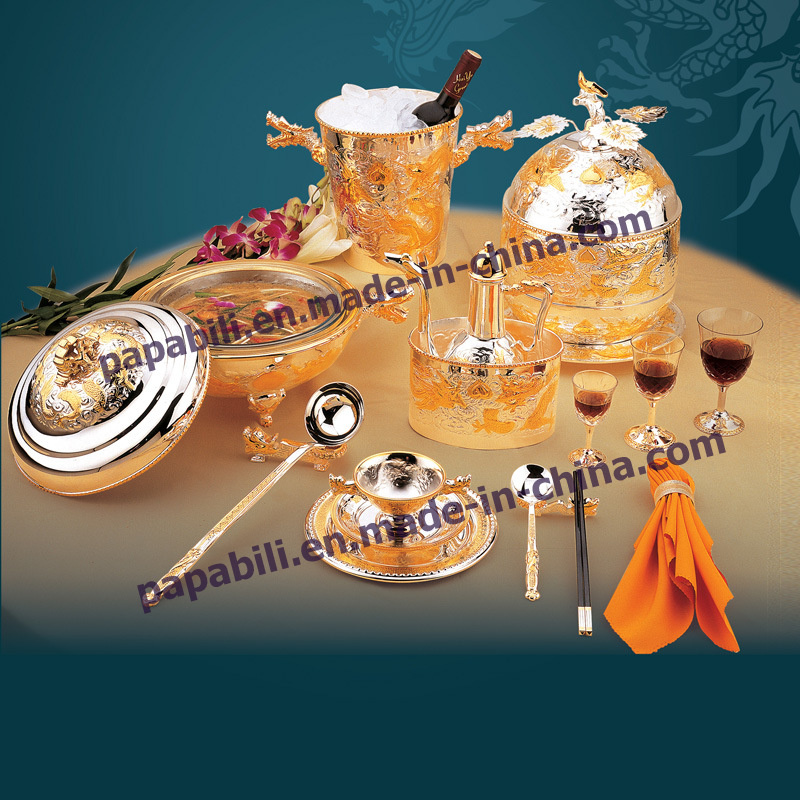 Gold Hotel Dinnerware Kitchenware Tableware 09