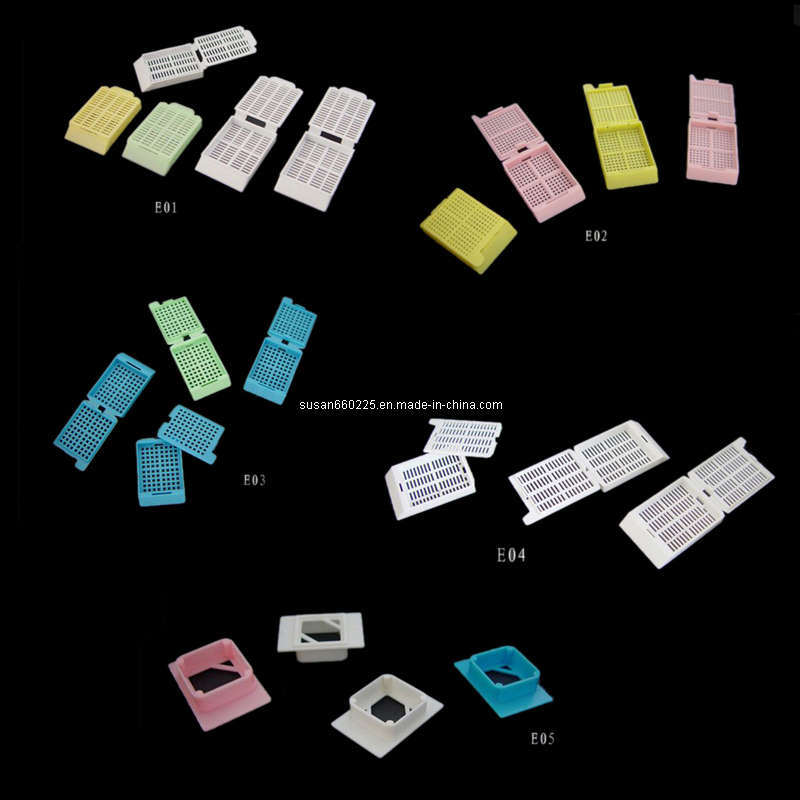Medical Disposable Plastic Tissue Embedding Cassette (E01-E04)