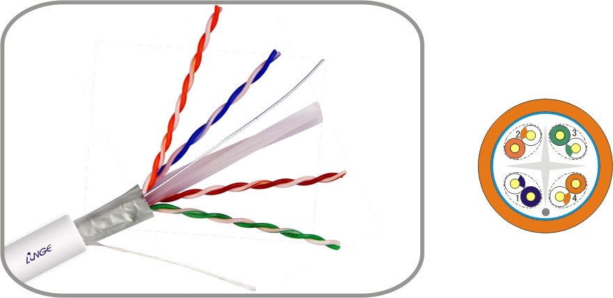 CAT6 Patch Cable/LAN Cable for Computer or Network