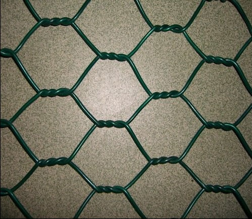 PVC Coated Hexagonal Wire Mesh Netting