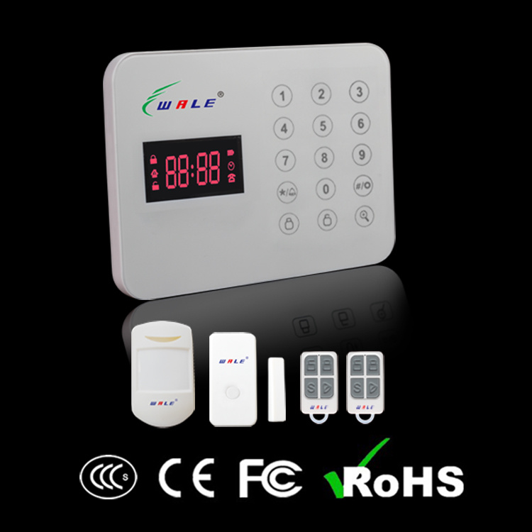Home Guard, Touch Screen PSTN Alarm System with Multi-Language (WL-120C)