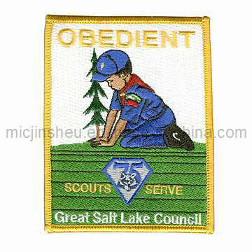 Boy & Gril Scout Embroidery Patch