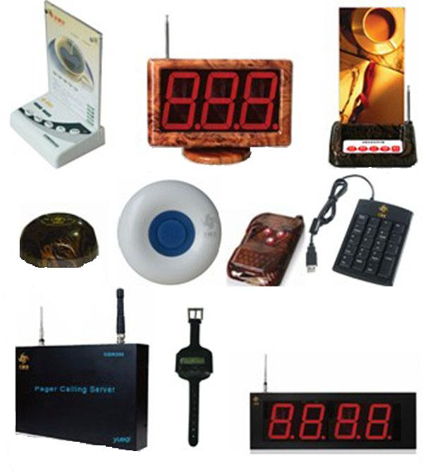 Wireless Restaurant Call System with Menu Holder (WCS12)