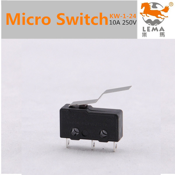 3A 250VAC Electric Tiny Micro Switch Kw-1-24