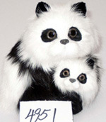 Furry Panda Toy (F089)