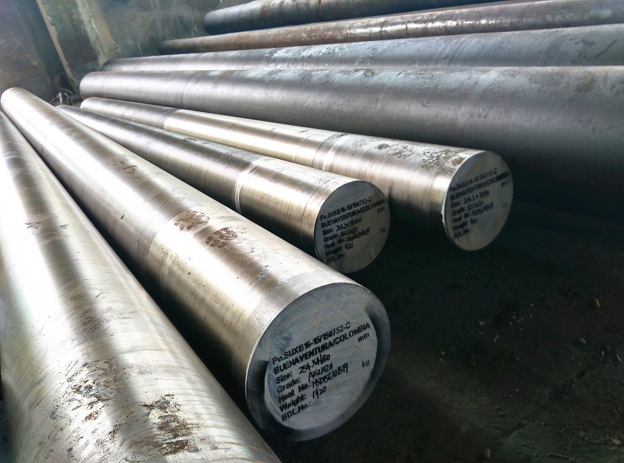 Forged Carbon Steel Bar, SAE1020+Cr Solid Bar