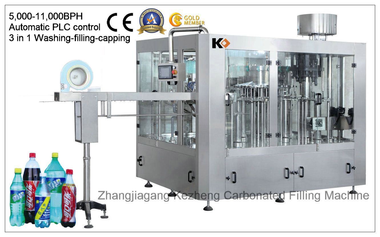 Carbonated Water Washing, Filling and Capping Line