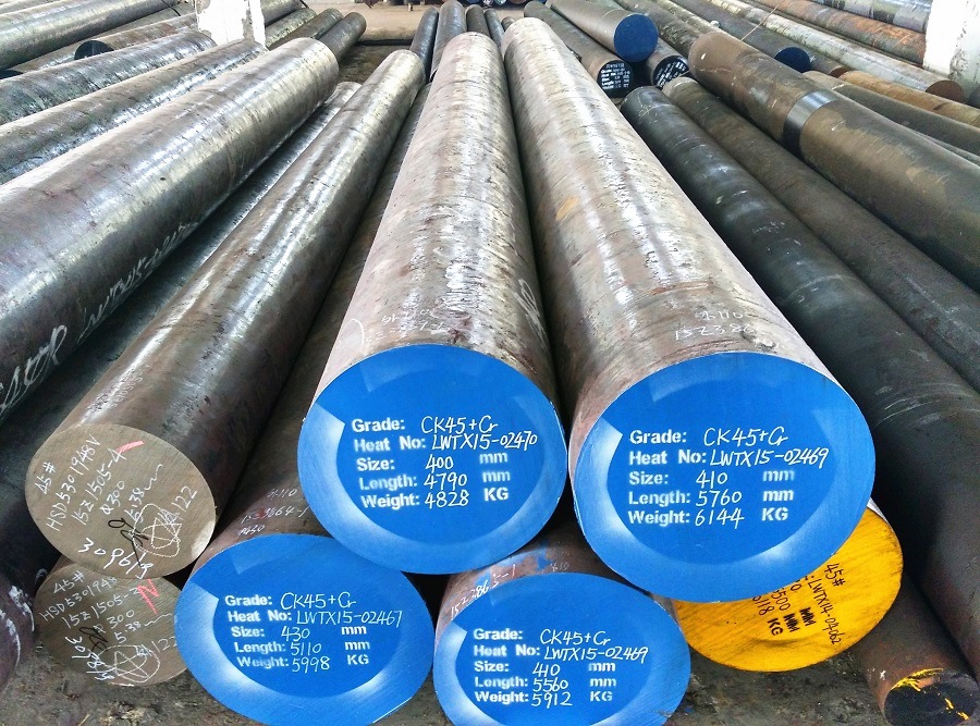 Casting Round C55cr, Hot Forged Bars for Export