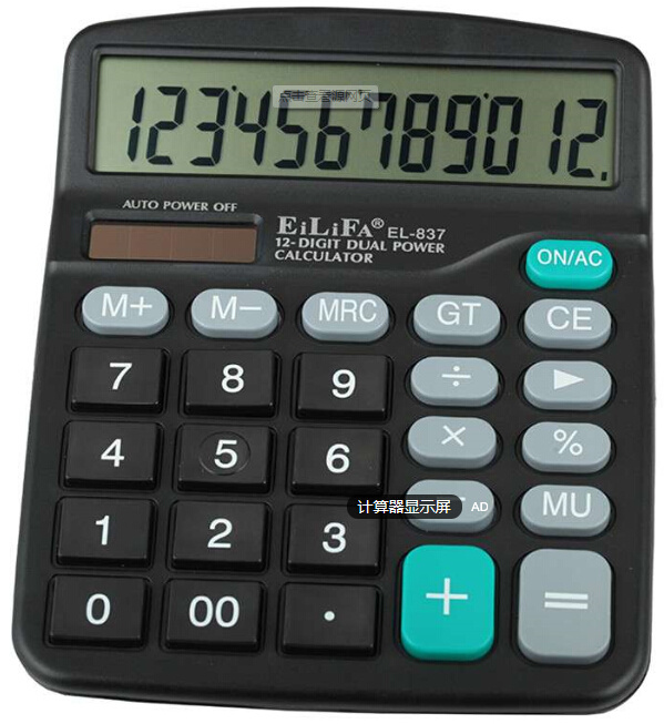 16X1 Tn Positive Type LCD Screen for Calculater
