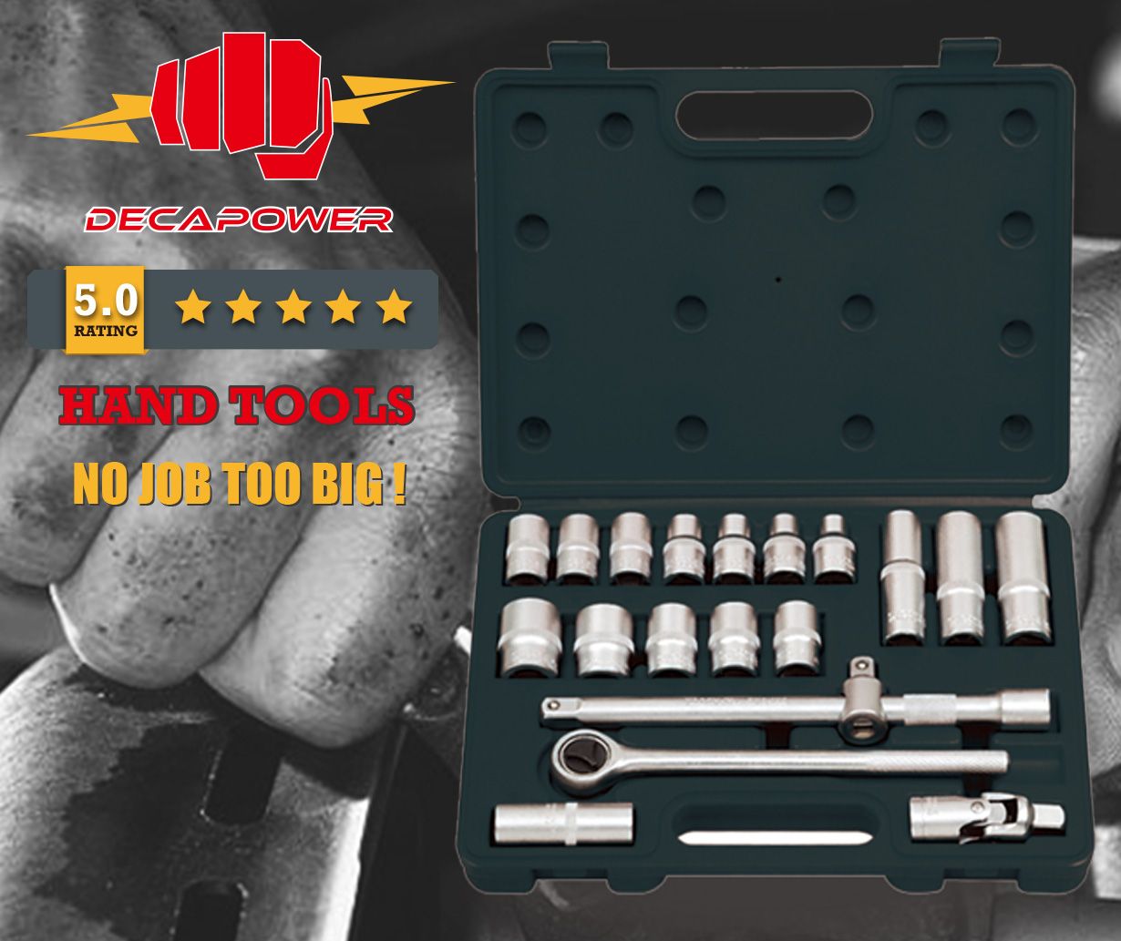 21PCS Progessional Hand Tools 1/2