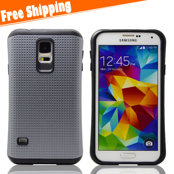 Good Hand Feel Aromor Rugged Phone Case for Samsung Galaxy S5 TPU Shockproof Case / for Galaxy S5 New Phone Case