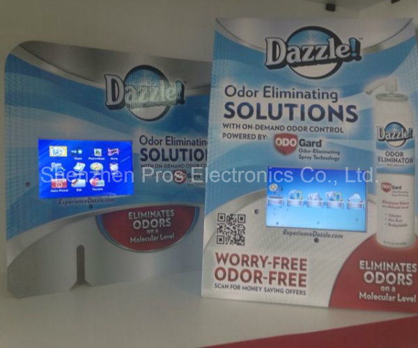LCD Video Shelf for Advertising Display