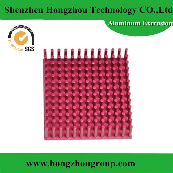 6063 T5 Aluminium Extruded Profiles Anodizing Heatsink