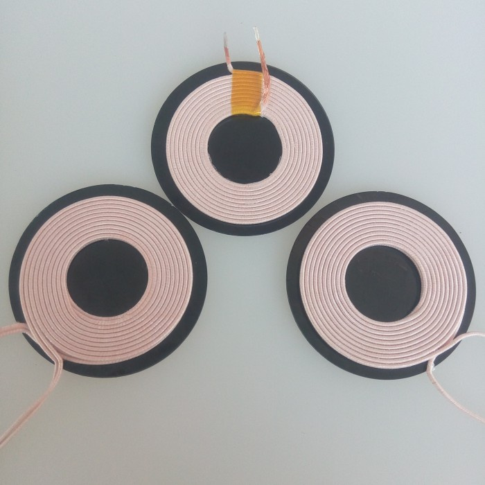 Qi Wireless Charger Coil Qi Wireless Inductive Charger Coil Induction Coil Qi Wireless Charging Coil Copper Wire Inductor Induction Coil