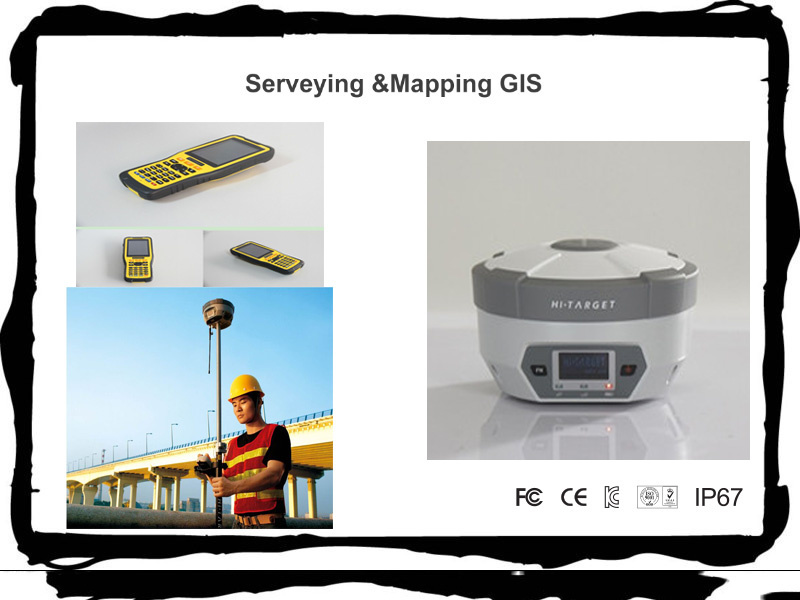 Touch Screen Multi-Language Optional GPS Surveying Instruments (H32)