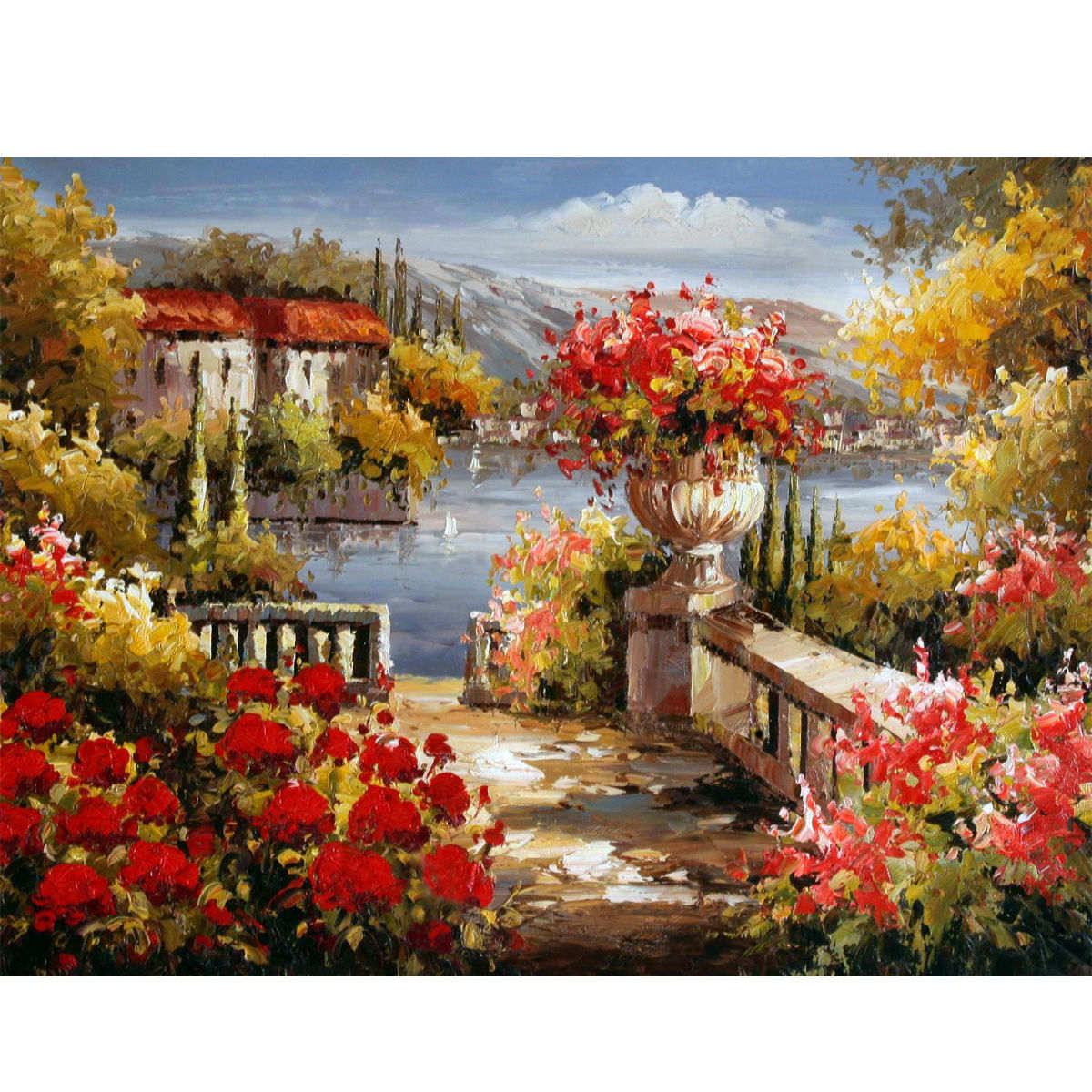 Impression Landscape Oil Painting for Home Decoration