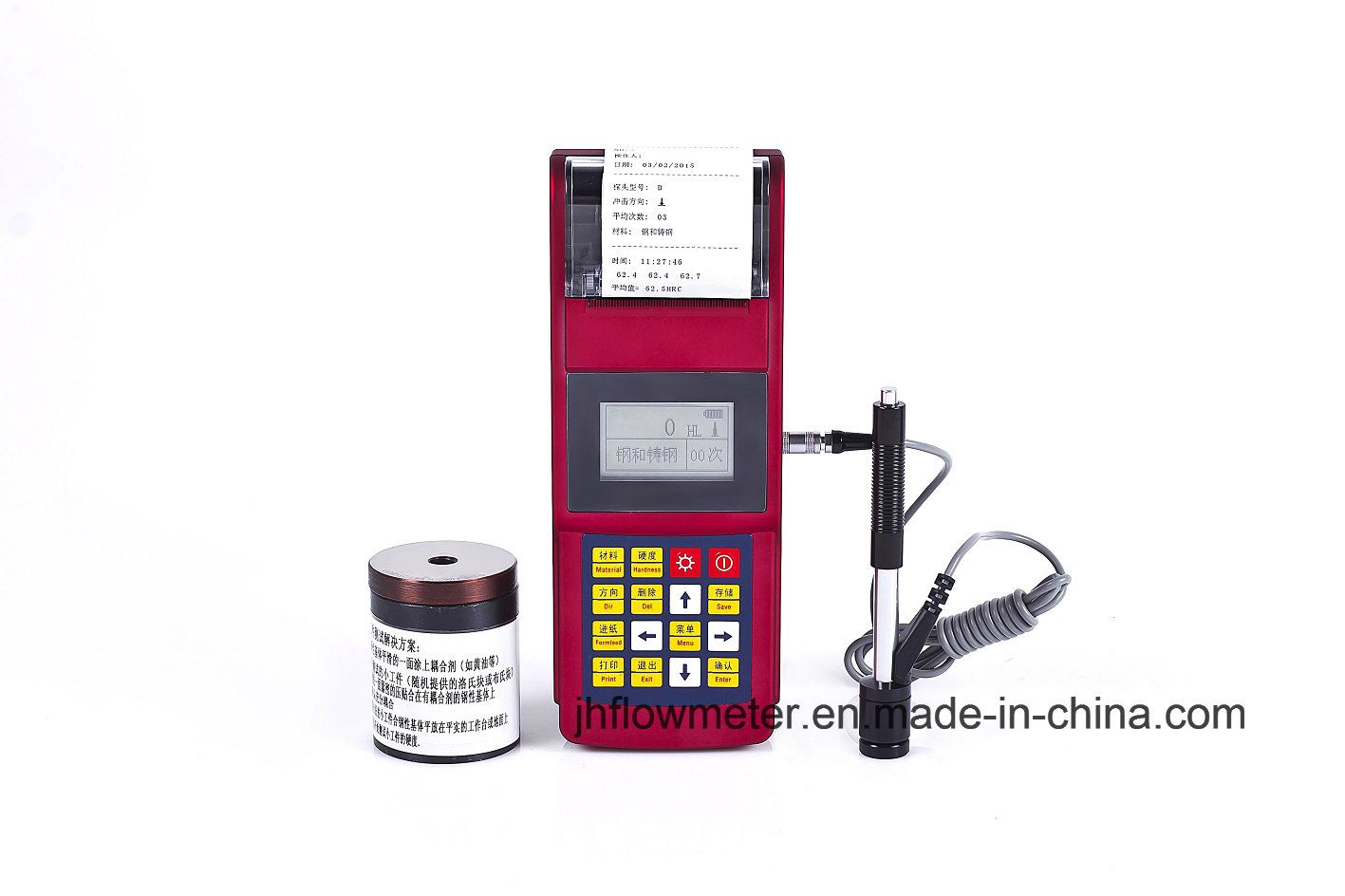 Thermal Printer Portable Digital Leeb Hardness Tester Leeb160