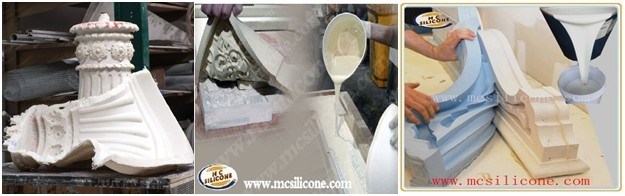 Prices Silicone Rubber/RTV-2 Silicone Rubber for Plaster of Paris Molds