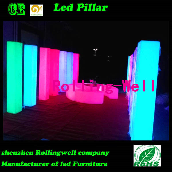 Lighting LED Tube/ Light up LED Pillar/LED Lighting Decoration Column/LED Decoration for Wedding, Event