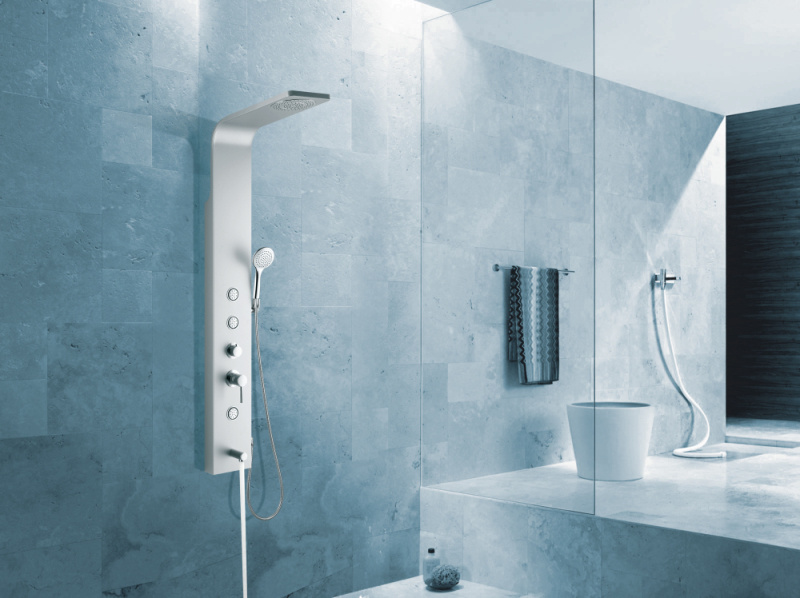 2015 New Product Bathroom Aluminum Shower Panel (SL2001CS-1-S)