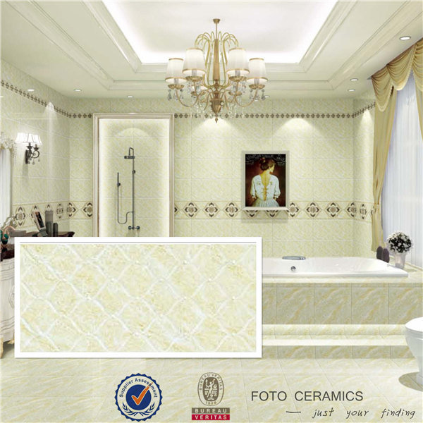 Modern Design Glazed Polished Bathroom Ceramic Floor Tile 300X600