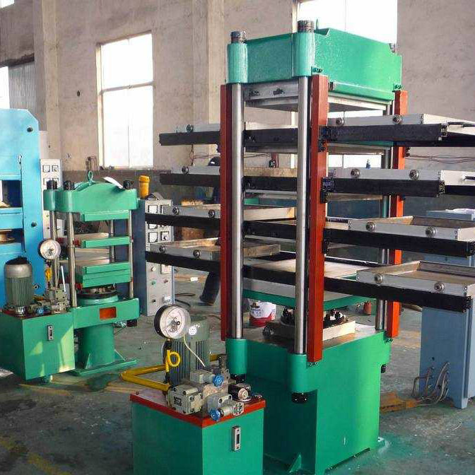 Rulcanizing Press Rubber Tile Making Machine