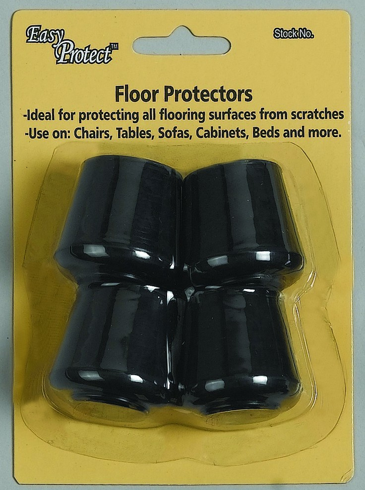 White Rubber Chair Tips