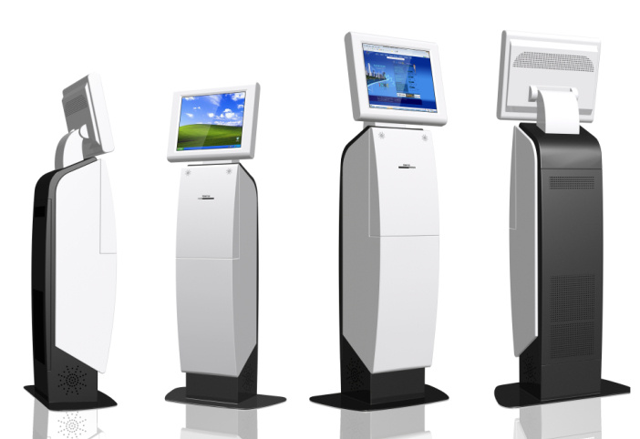 Floor Standing Touch Screen Payment Kiosk