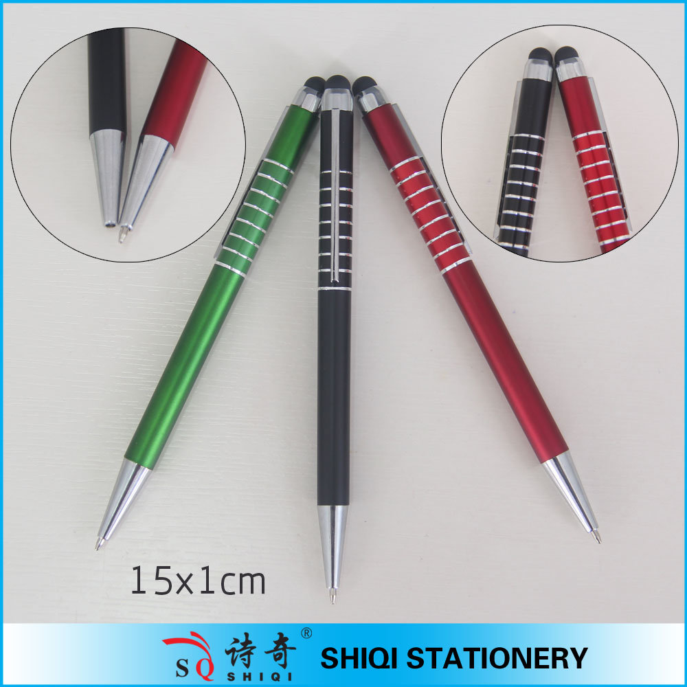 New Twist Touch Ball Pen with Fancy Clip