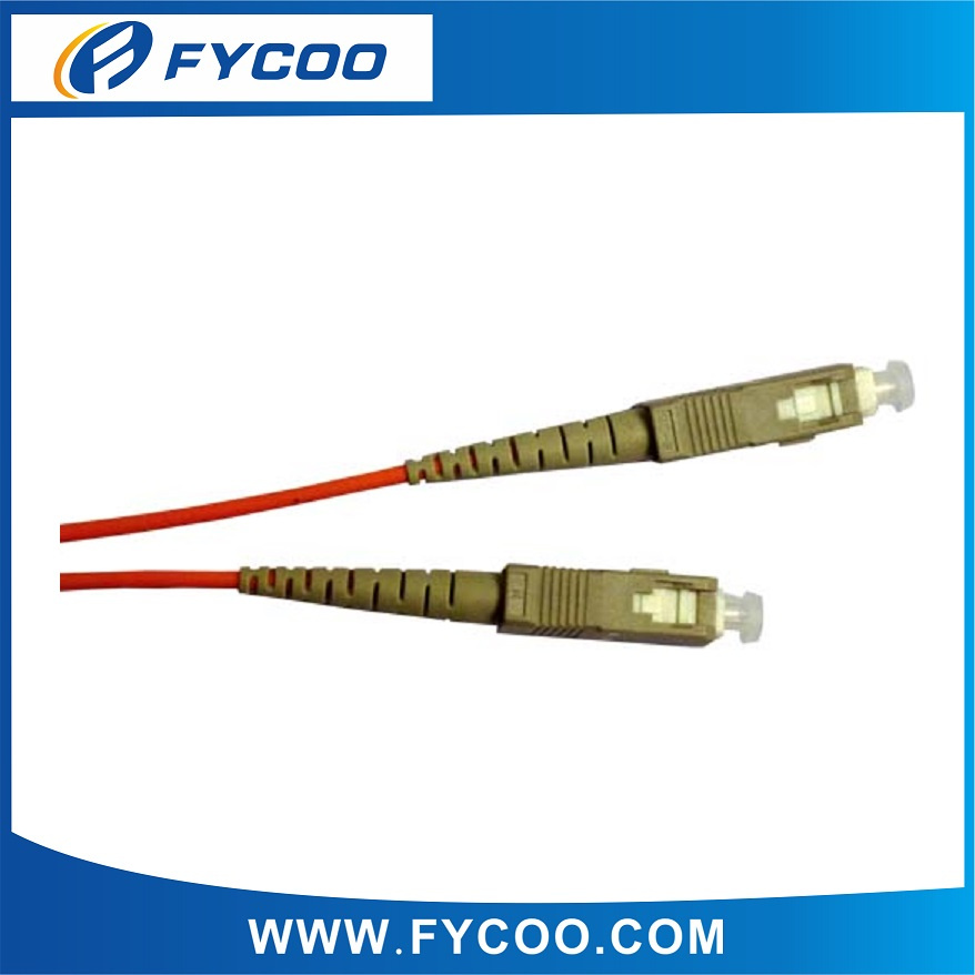 Fiber Optic Patch Cord, Sc-Sc, Mm, Simplex, 2.0/3.0mm